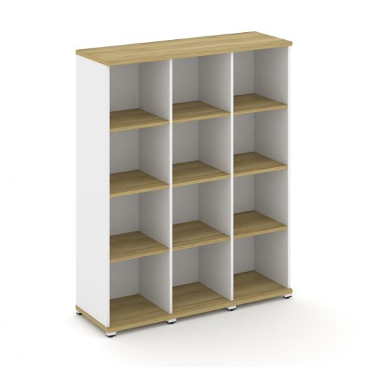 Concept Стеллаж 3 узкие секции, 4 ниши CN.STU-430  1252х420х1554