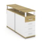 Concept Тумба двухсторонняя опорнаяприставная 1 ящ.+1 распаш. фасад CN.DTGO-004   420х1480х583