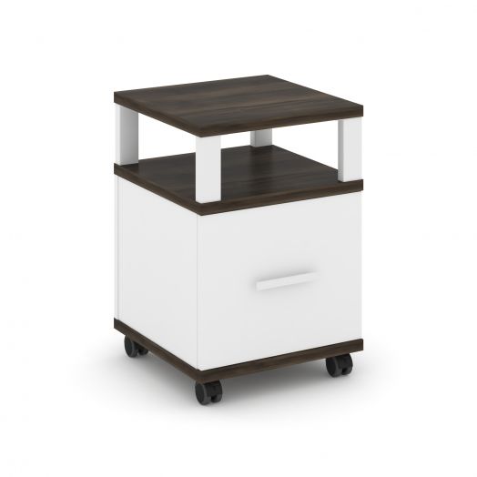 Concept Тумба мобильная 1 распаш. фасад с надставкой CN.TUM-008   420х420х615