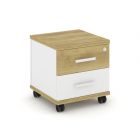 Concept Тумба мобильная 2 ящ. CN.TUM-001   420х420х448