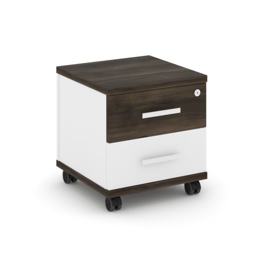 Concept Тумба мобильная 2 ящ. CN.TUM-001   420х420х448
