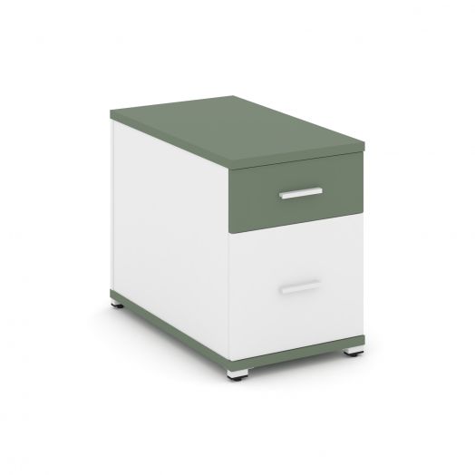 Concept Тумба опорнаяприставная 1 ящ.+1 распаш. фасад CN.TGO-004   420х720х583