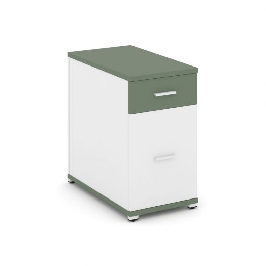 Concept Тумба опорнаяприставная 1 ящ.+1 распаш. фасад CN.TGO-005   420х720х750