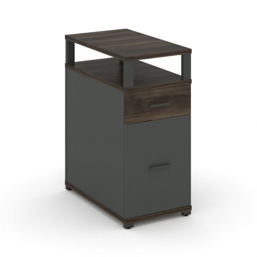 Concept Тумба опорнаяприставная 1 ящ.+1 распаш. фасад с надставкой CN.TGO-006   420х720х917