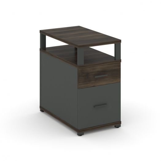 Concept Тумба приставная 1 ящ.+1 распаш. фасад с надставкой CN.TGP-002   420х720х750