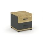 Concept Тумба приставная 2 ящ. CN.TUP-001   420х420х416