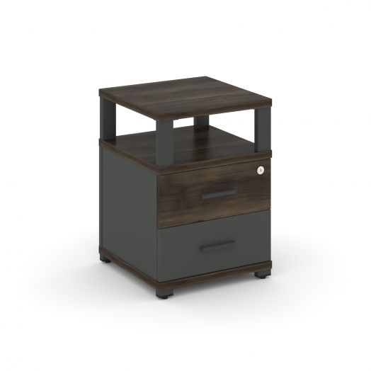 Concept Тумба приставная 2 ящ. с надставкой CN.TUP-002   420х420х583