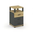Concept Тумба приставная 3 ящ. с надставкой CN.TUP-003   420х420х750