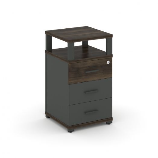 Concept Тумба приставная 3 ящ. с надставкой CN.TUP-003   420х420х750