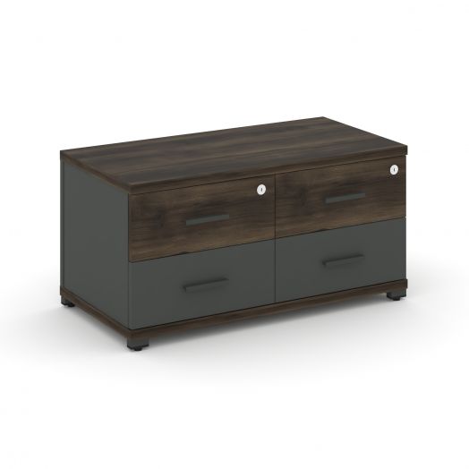 Concept Тумба приставная широкая 4 ящ. CN.TSP-001   836х420х416