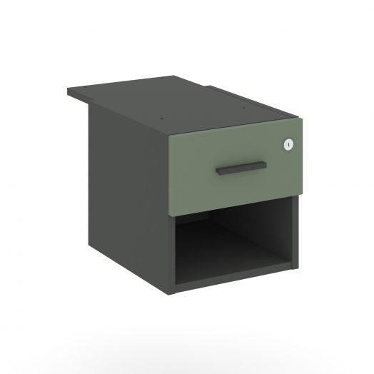 Concept Тумба с открытой нишей и 1 ящ. CN.PT-005