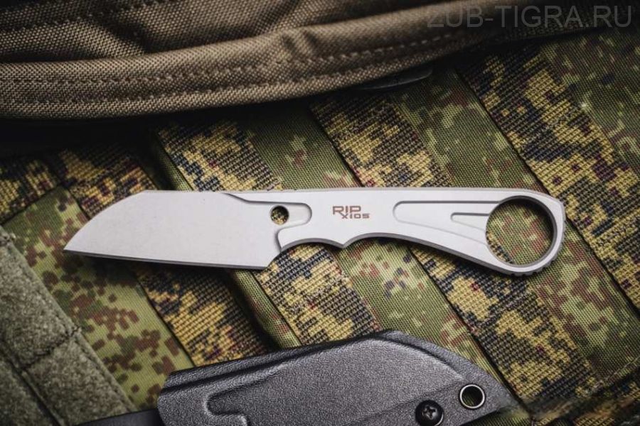 Скелетный нож RIP Stonewash