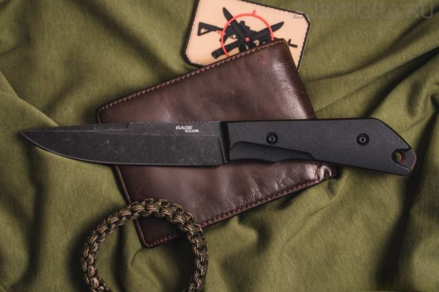Нож с фиксированным клинком Rage