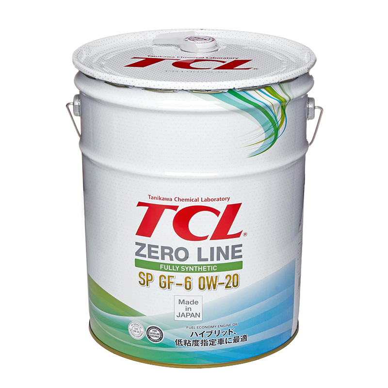 Масло моторное TCL Zero Line Fully Synth, Fuel Economy, SP, GF-6, 0W20, 20л