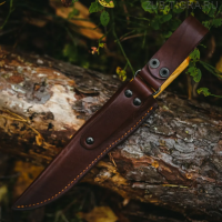 Нож финка Matti 95Х18 Карельская береза