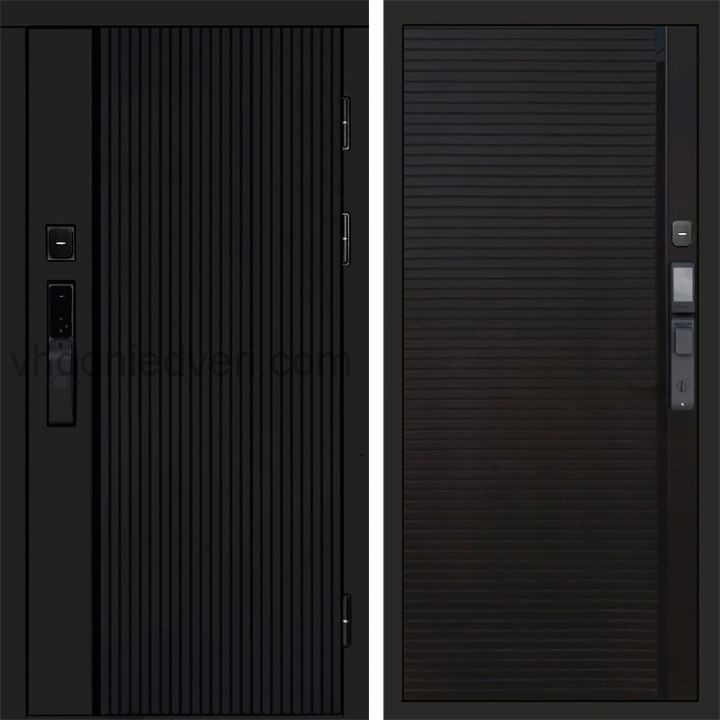 Входная дверь Termo-door УРБАН BLACK с электрозамком - Porte black