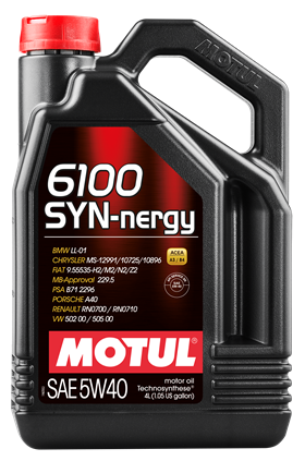 Motul 6100 Syn-nergy 5W-40, 4л