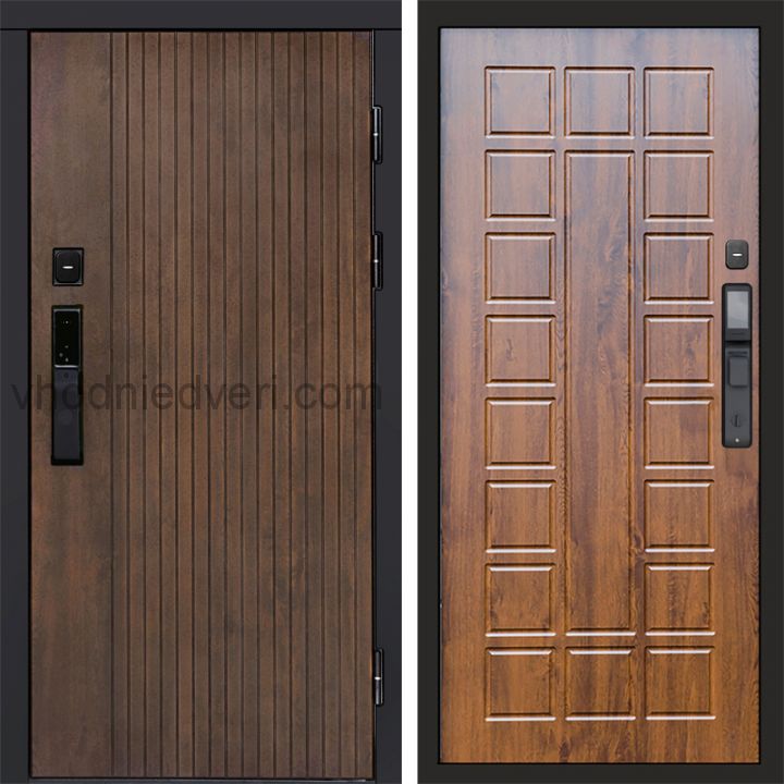 Входная дверь Termo-door ТВИСТ УЛЬТРА с электрозамком - Престиж Дуб