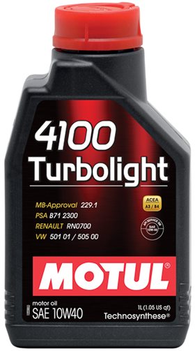 Motul 4100 Turbolight 10W-40, 1л