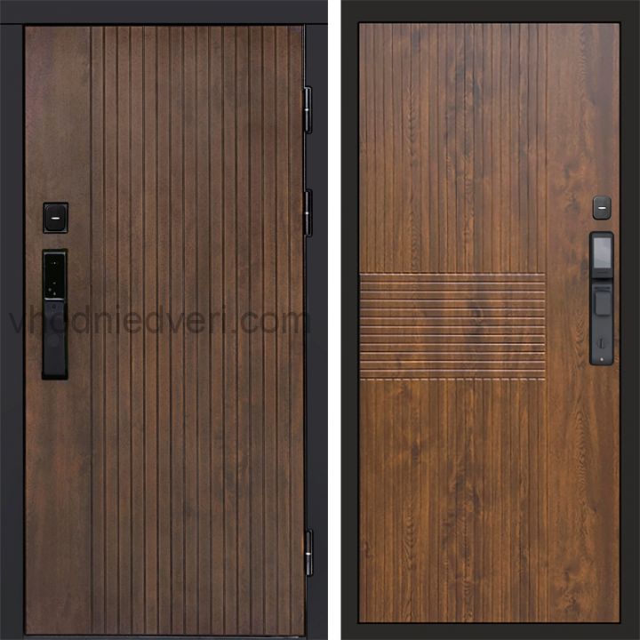 Входная дверь Termo-door ТВИСТ УЛЬТРА с электрозамком - Мастино Дуб