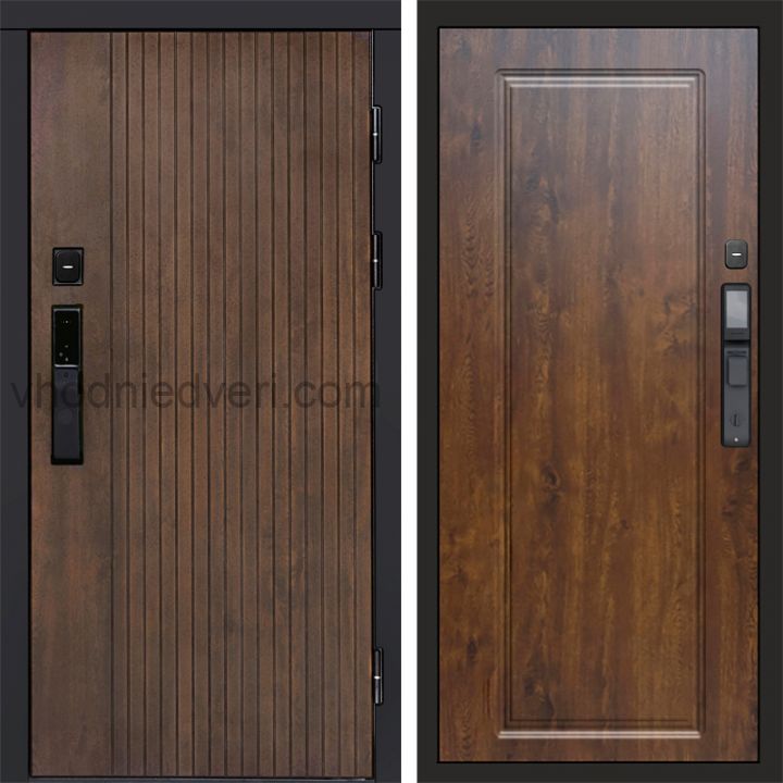 Входная дверь Termo-door ТВИСТ УЛЬТРА с электрозамком - Гранд Дуб