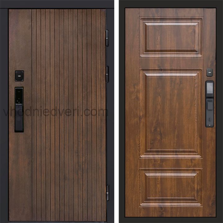 Входная дверь Termo-door ТВИСТ УЛЬТРА с электрозамком - Лион Дуб