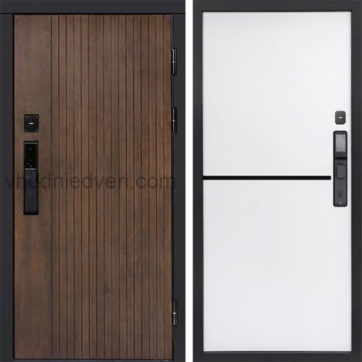 Входная дверь Termo-door ТВИСТ УЛЬТРА с электрозамком - Нео White