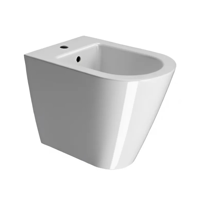 Изображение Комплект напольное биде GSI Kube X 36х55 94621 и крепление