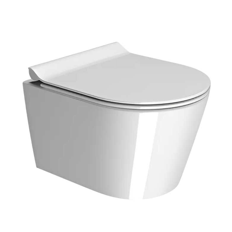 Изображение Подвесной унитаз GSI Kube X 9418 46х35 в белой глянцевой отделке