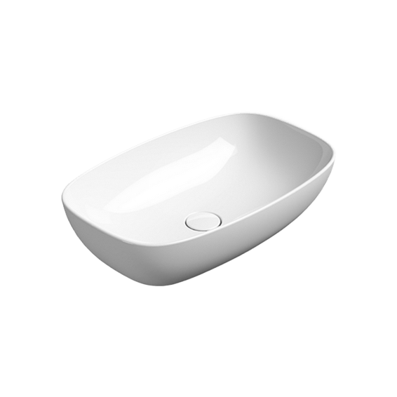 Изображение Раковина-чаша накладная овальная GSI NUBES 978311 38х60 см