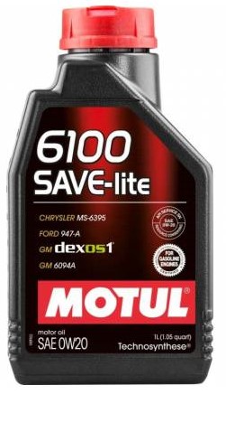 Motul 6100 Save-lite 0W-20, 1л