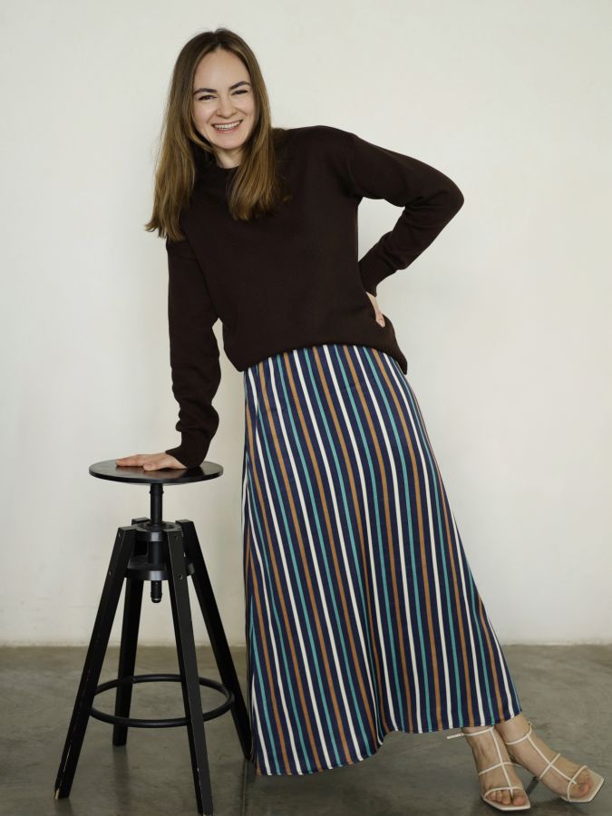 Свитер шоколад