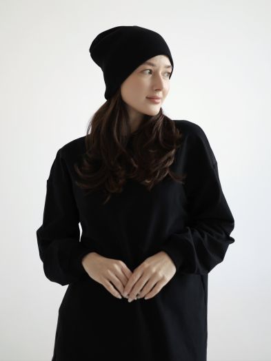 Кофта с длинным рукавом черная