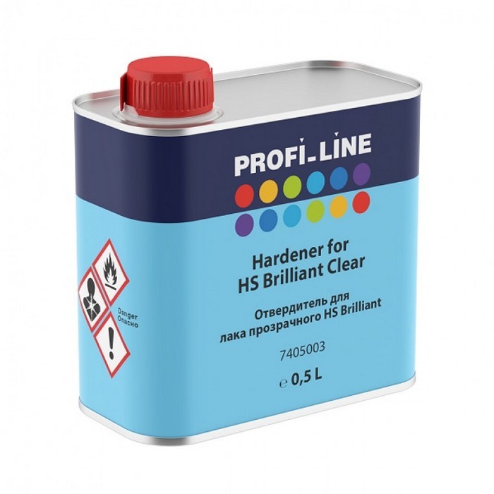 Profi Line Отвердитель для прозрачного лака HS BRILLIANT, объем 0,5л.