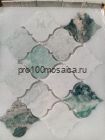 ROVENA GREEN. Мозаика мрамор,  размер, мм: 335*250*8 (ORRO Mosaic)