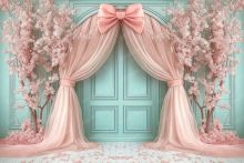 Фон стена "Sakura wall №1"