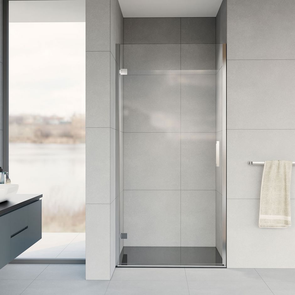 Изображение Распашная душевая дверь Vincea VDP-1F900C 90х200 см