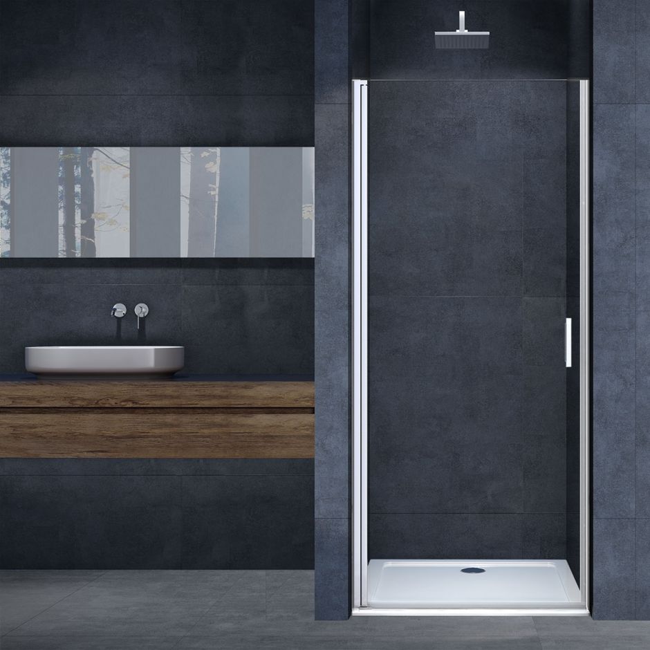 Изображение Стеклянная душевая дверь Vincea VDP-3AL950 95х195 см