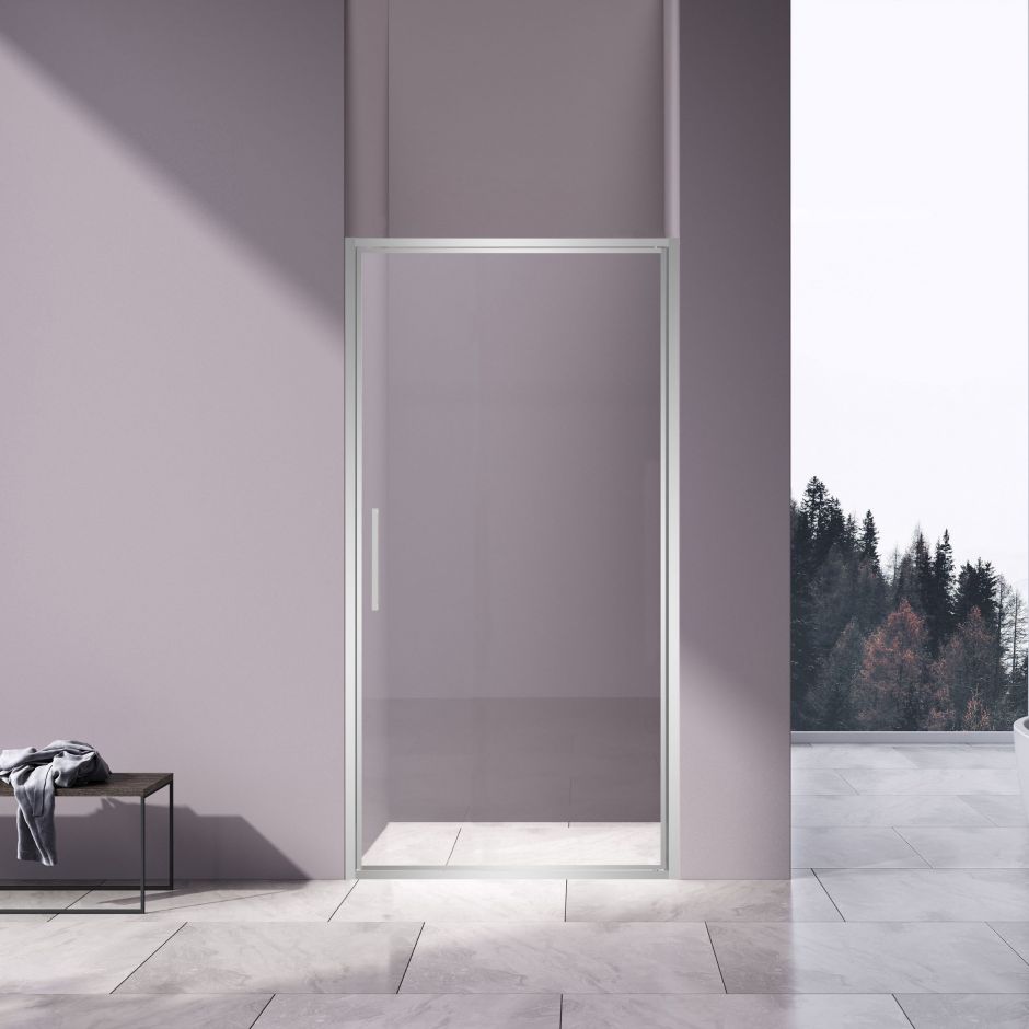 Изображение Распашная душевая дверь Vincea VDP-4SL900CL 90х200 см