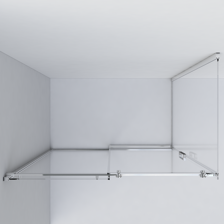 Раздвижной душевой уголок Vincea VSR-1C9015CL 150х90 см ФОТО