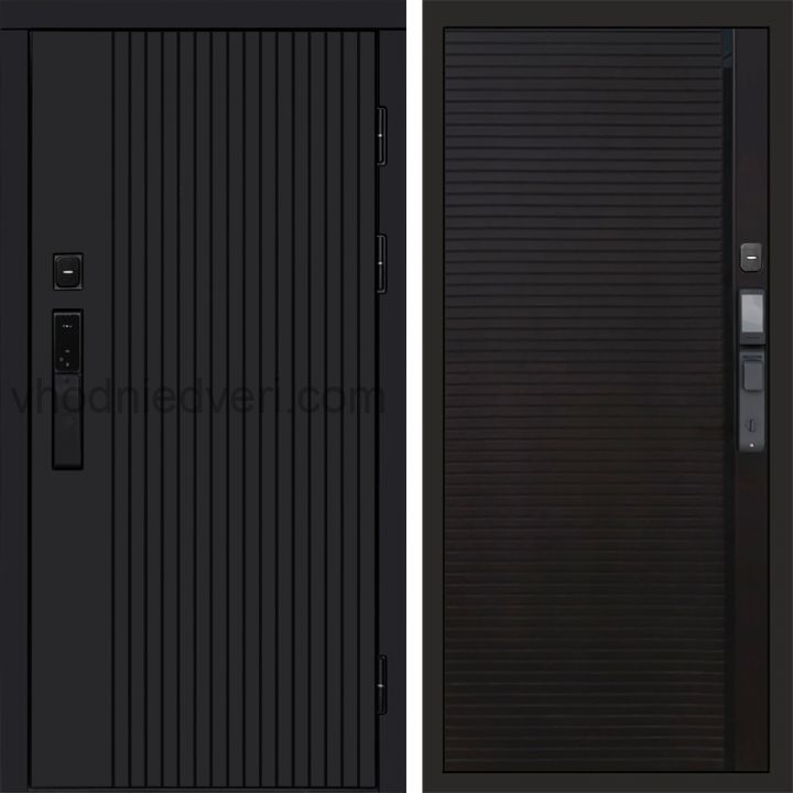 Входная дверь Termo-door ТВИСТ BLACK с электрозамком - Porte black