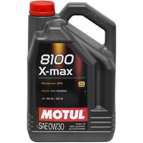 Motul 8100 X-Max 0W-30, 4л