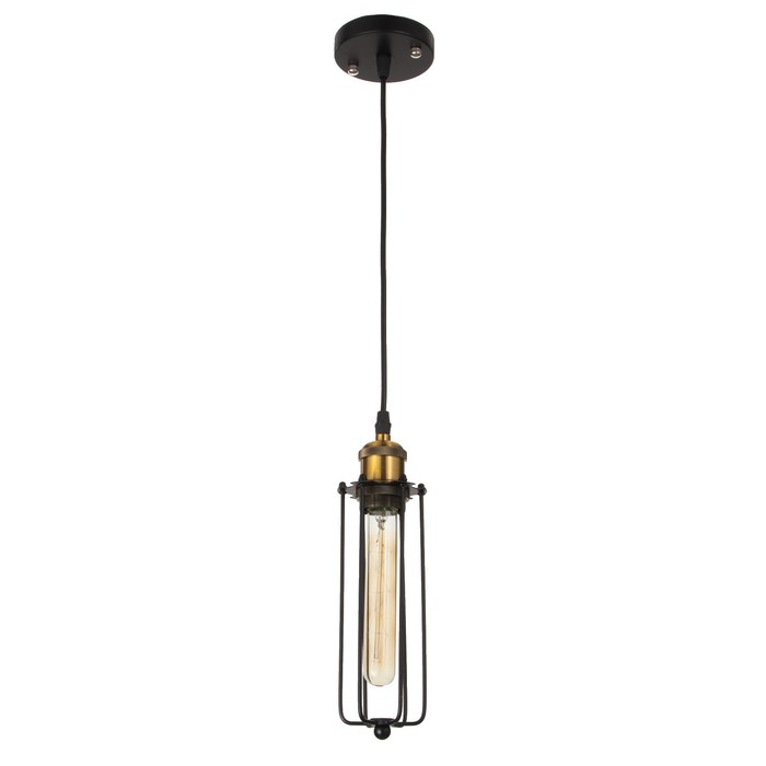 Светильник BayerLux 2099/1BK E27 40Вт черный 6х6х18-118 см