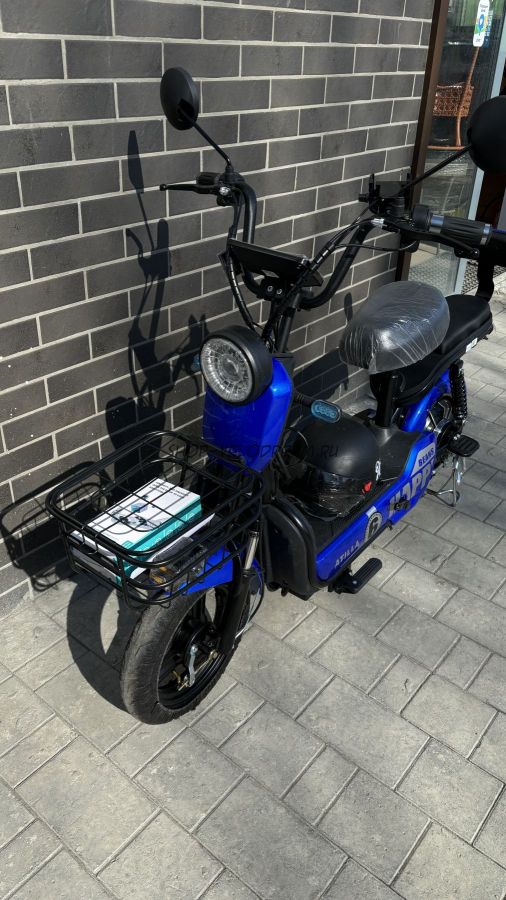 Электрический скутер 14" ATILLA HAPP синий