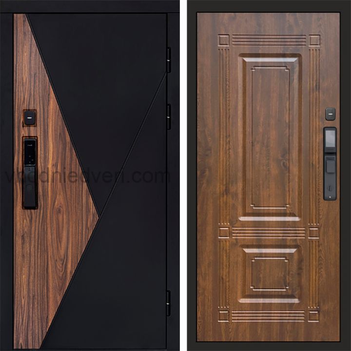 Входная дверь Termo-door МАТРИКС с электрозамком - Мадрид Дуб