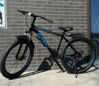 Велосипед S-jeelt 27,5" на 3.0" полуфэт на широких колёсах BL