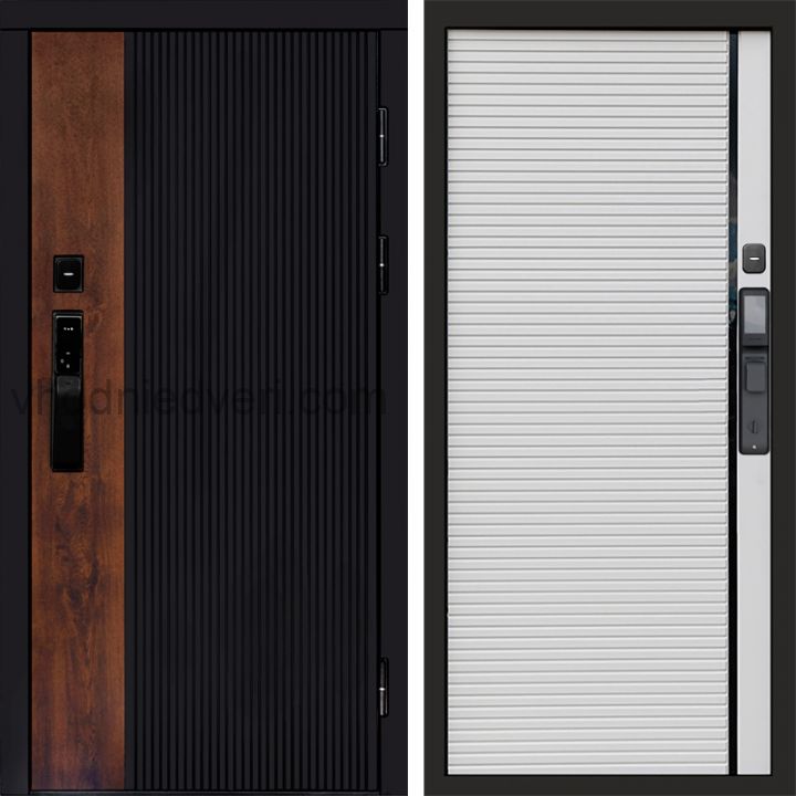 Входная дверь Termo-door ПРЕСТИЖ с электрозамком - Porte white