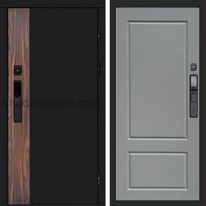 Входная дверь Termo-door ТОР с электрозамком - Марсель Грей софт