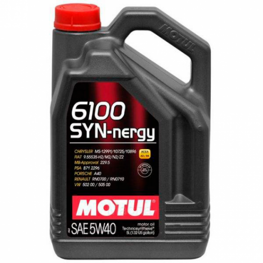 Motul 6100 Syn-nergy 5W-40, 5л