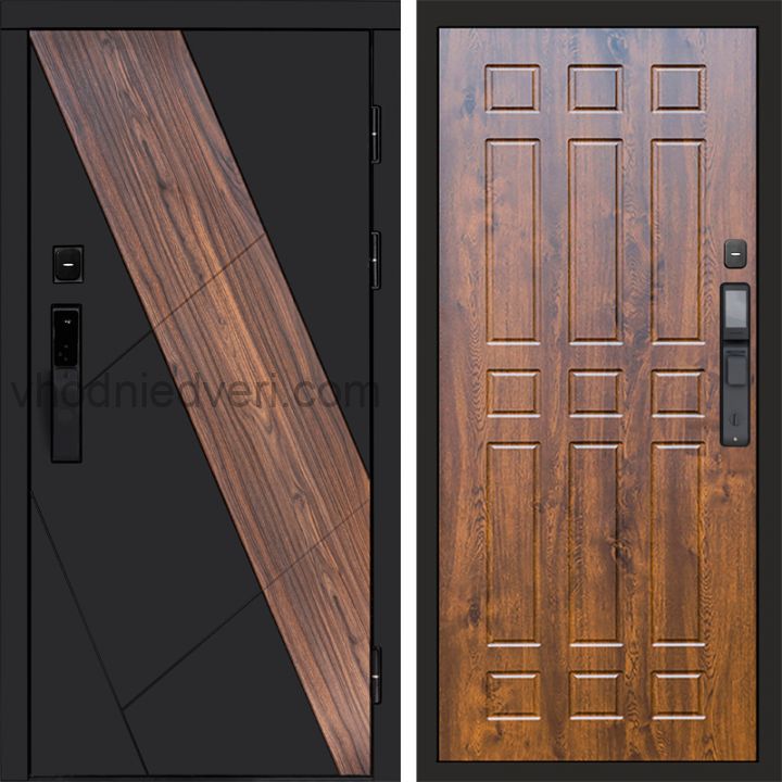 Входная дверь Termo-door НОВА с электрозамком - Спарта Дуб
